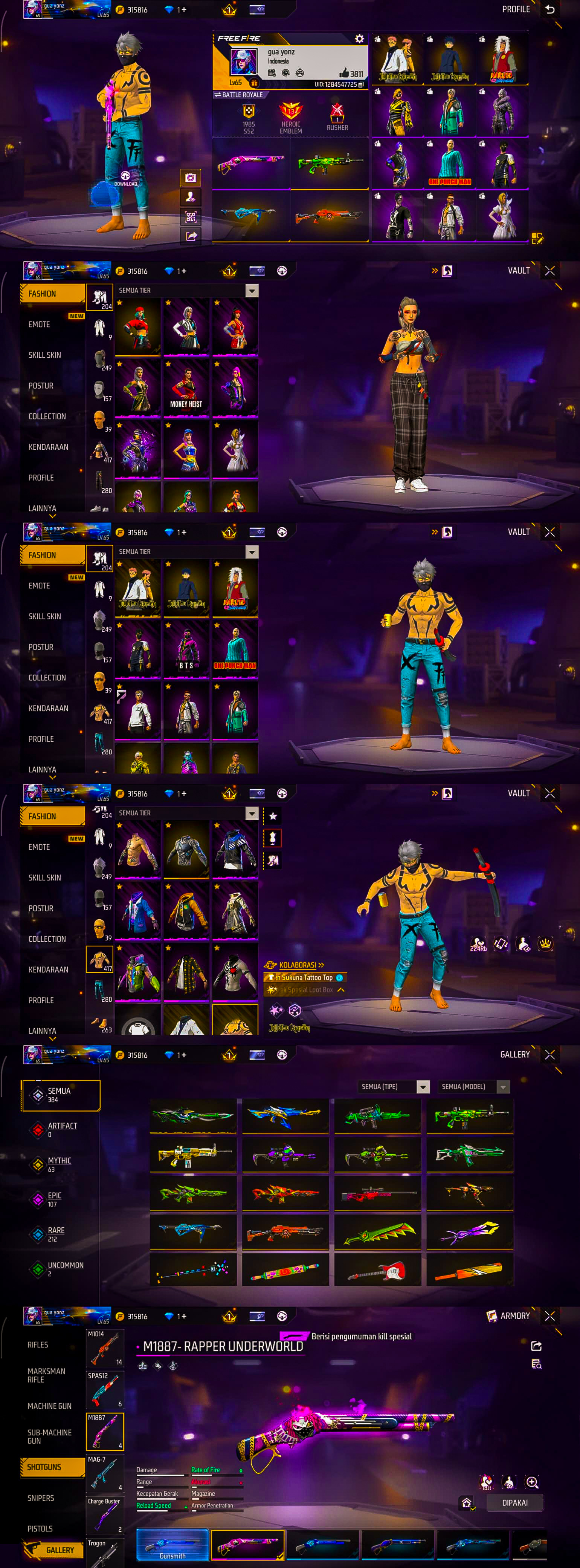 STOK ADMIN ✅